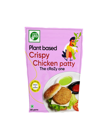Plant Based Chicken Patty Fry 
