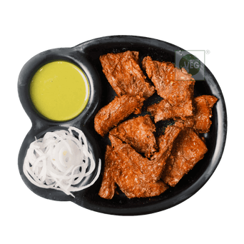 Crispy Soya Tikka Fry (Chicken Style)