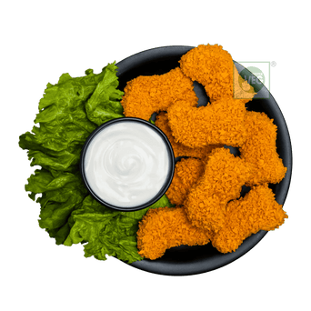 Crunchy Soya Chaap Nuggets (Chicken Style)