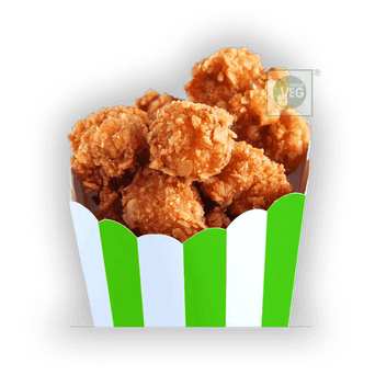 Crunchy Soya Chaap Popcorn (Chicken Style)