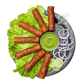 Spicy Soya Chaap Kabab (Mutton Style)