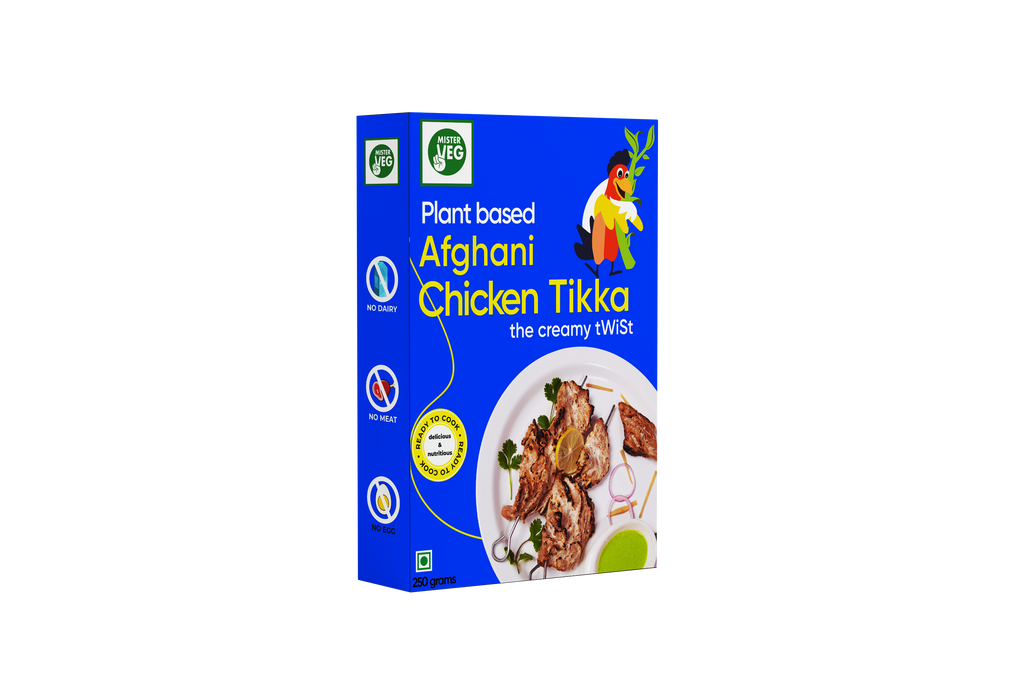Plant Based Afghani Chicken Tikka 