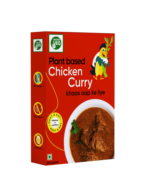 Plant Based Chicken Curry 