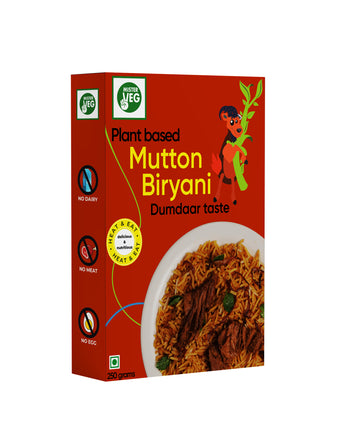 Plant Based Mutton Biryani 