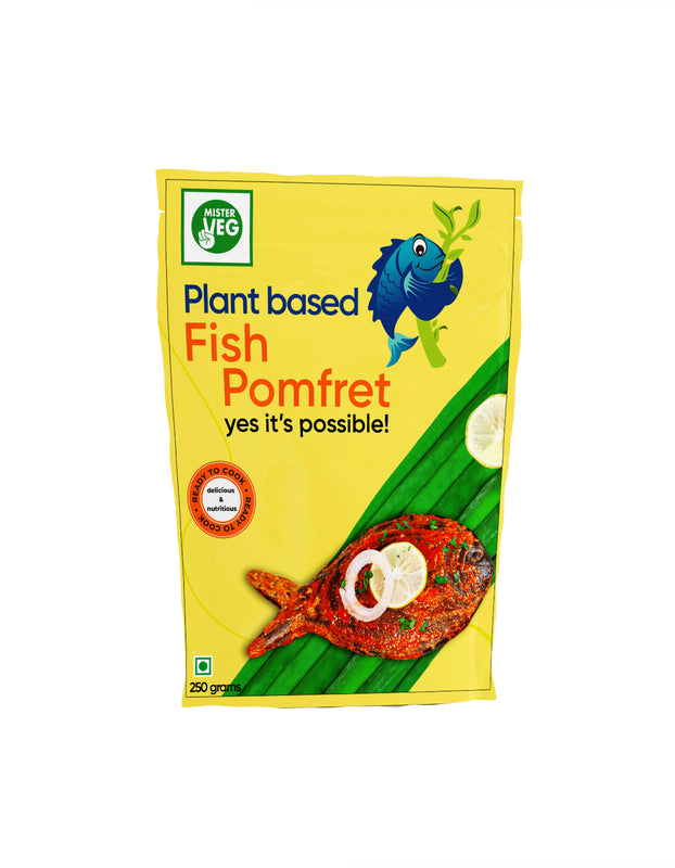 Plant Based Fishless Pomfret