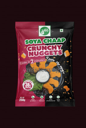 Soya Chaap Crunchy Nuggets