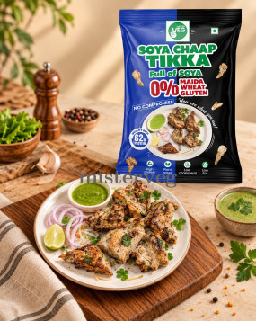 Soya Chaap Tikka