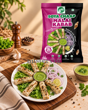 Soya Chaap Malai Kabab