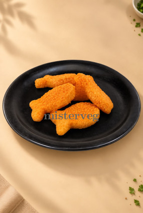 Soya Chaap Crunchy Nuggets (Fish Style) - 500 gm X 12 Packets