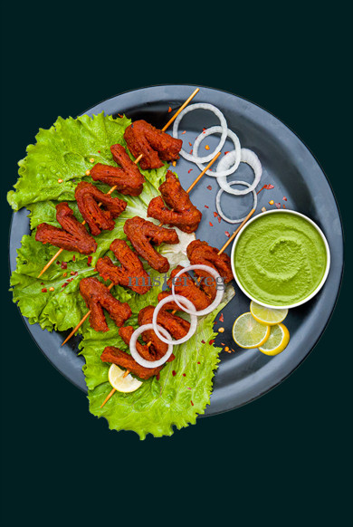 Soya chaap Snacks (Ready to Fry)