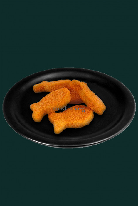 Soya Chaap Crunchy Nuggets (Fish Style) - 500 gm X 12 Packets