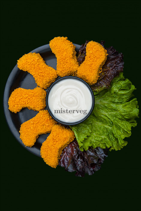 Crunchy Soya Chaap Nuggets (chicken Style) - 500 gm X 12 Packets