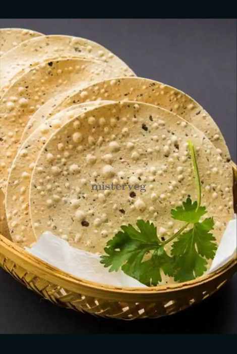 Plain papad