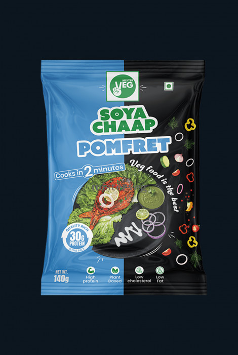Soya Chaap Pomfret