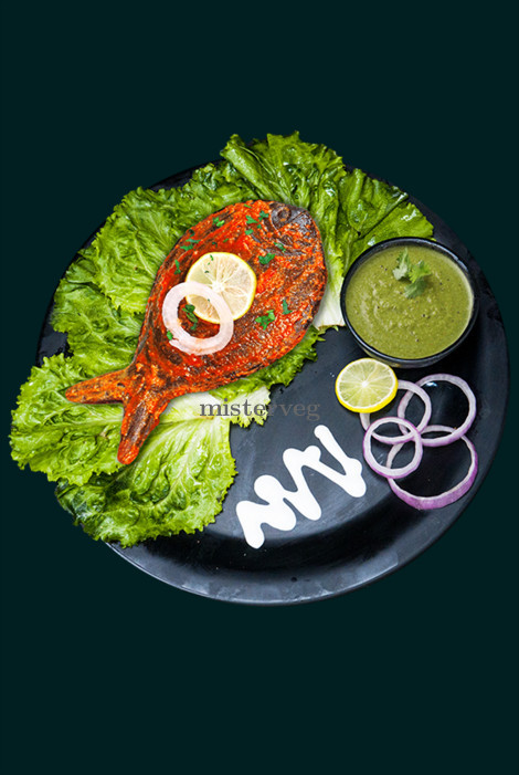 Veg Pomfret Fish