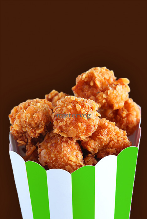 Crunchy Soya Chaap Popcorn (chicken Style) - 500 gm X 12 Packets