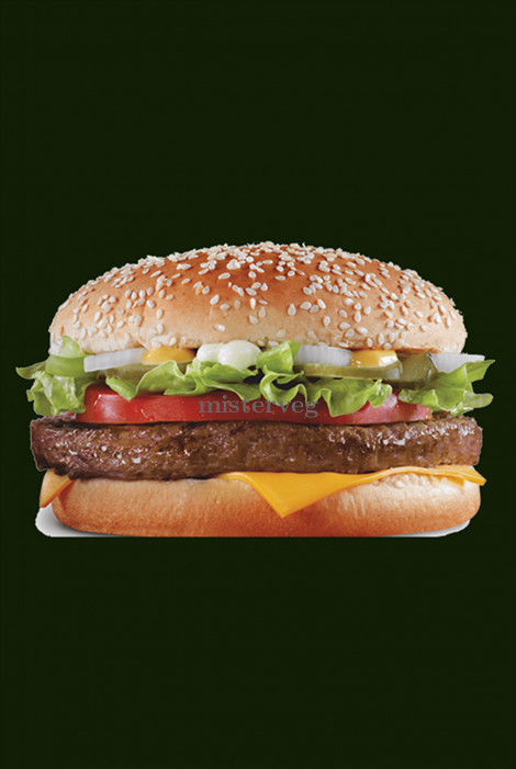 Veg Mutton Patty Burger