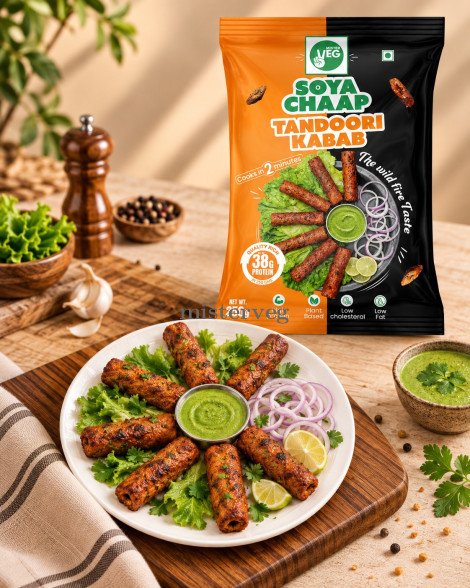 Soya Chaap Tandoori Kabab