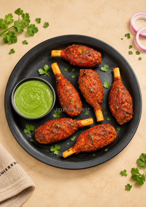 Tandoori Soya Leg Piece ( Chicken Style) - 500 gm X 12 Packets